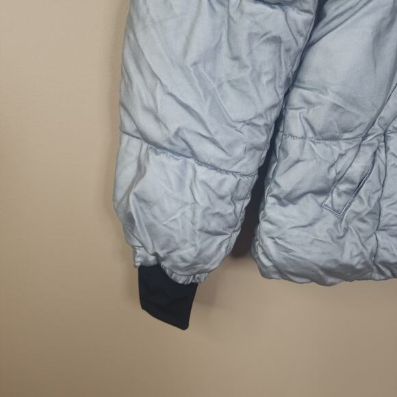 Noize Silver Lexi Puffer Coat Size M - Picture 4 of 10